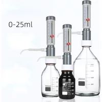 Laboratory Bottle- top Dispenser Gispenser 0-25ml Sleeve Type Adjustable Quantitative Separator