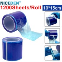 1200Pcs/Roll Medical Protective Barrier Film Disposable Barrier Protecting Film Plastic Oral Adhesive Band