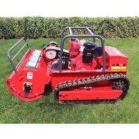 800mm 1000mm 1200mm CE EPA Diesel Engine All Terrain Agriculture Rubber Remote Control Robot Flail Lawn Mower