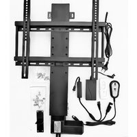 40-60 Inches TV Lifting Bracket 16mm/s 500/700/800mm Stroke with Remote Controller Projector Stand Bearing 1000N AC 110v/220v
