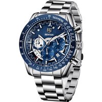 BENYAR 5120 Men's Quartz Watch Chronograph Calendar Luxury Waterproof Military Business Watch Men's Sports Clock Reloj Hombre