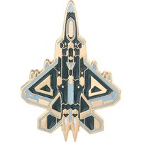 Military Fighter Jet Enamel Pin – Stylish Airplane Brooch Jacket Backpack Hat Badge Perfect Gift for Pilots Military Fans