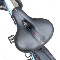 AliExpress LISM Women's Men's Dual Shock Absorbing Bike Seat, Comfortable Thickened Super Soft Mountain Bike Seat, Universal Bicycle Accessories