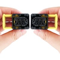2Pcs 7Pin Connector Wire Harness For Mercedes Actros MP5 Truck Tail Light Plug Socket Wiring Cable Spare Parts Accessories