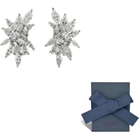 Apm Monaco 925 Sterling Silver Stud Earrings Women's Silver AE12990OX