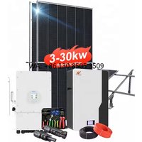 Off Grid Solar Energy System Complete Full Package 5Kw 10Kw 12Kw 15Kw 20KW 25Kw 30Kw Hybrid Solar System