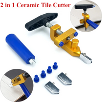 2 In 1 Glass Ceramic Tile Cutter Opener Breaker Tile Wheel Diamond Roller Cutting Manual Diamond With Knife Hand Tools