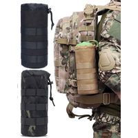 AliExpress NONE Tactical Molle Water Bottle Bag Pouch Holder Outdoor Travel Camping Hiking Cycling Fishing Hunting Water Bottle Kettle Carrier