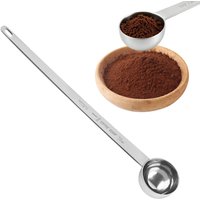 Coffee Measuring Scoop Stainless Steel Long Handle Tablespoon 15ml 20ml Kitchen Scoops Tea Milk Powder Flour Sugar Stirring Tool