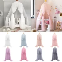 Summer Canopy Bed Curtains Girls Princess Mosquito Net Baby Bed Tent Kid Bed Room Decoration Mosquitera Para Dormir Moustiquaire