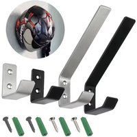 Motorcycle Helmet Wall Mount Hook Racks Steel Multipurpose Hook Hanger Home Luggage Jacket Holders Kitchen Cabinet Shelf Hooks