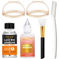 Ultra Hold Lace Wigs Adhesive Waterproof Transparent Lace Adhesive for Hair Replacement Brush-on Glue for Toupee Closure,Remover