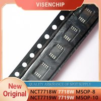 5pieces New 7718W NCT7718W MSOP-8 7719W NCT7719W MSOP-10