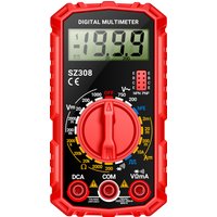 SZ308 1999 Counts Digital Multimeter Square Wave Tester Buzzer HFE Triode AC/DC Voltage Current Resistance Test Tool