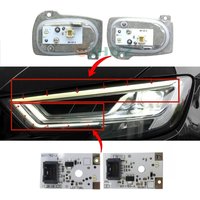 White 8V0998473B 8V0998474B LED Headlight Daylight DRL Module Unit for Audi A3 S3 RS Matrix 2017-2018
