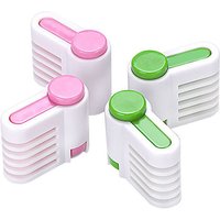 2Pcs Cake Slicer Set Adjustable 5 Layers Bread Cutter Slicer Bread Knife Splitter Toast Slicer Cake Divider Kitchen Baking Tools