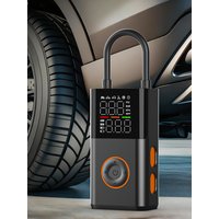 AliExpress YIJU Quality Smart Air Pump for Car Motorcycles Tire Preset Pressure 150 Psi Inflator Bicycle With LED Light Car Accessories