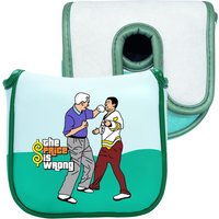 Premium Putt Cover for DF3, Golf Club Protector Putter Headcover with Happy Gilomre Pattern, Funny Golf Accessories for Dad