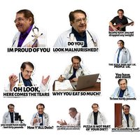 12PCS Doctor Fridge Magnet Doctor Phrase Magnets Funny Kitchen Fridge Magnets For Refrigerator Stickers For Kitchen Gadget