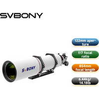Svbony SV550 80/122mm APO Telescope FPL51 Apochromatic Triplet Refractor OTA For Deep Sky Astrophotography Visual Observation