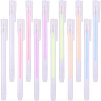 12 Pcs Glue Pen Quick Drying Color Spot Glue Pen Liquid Pens,Pens for Crafting, Scrapbooking, Card Making, School Craft Supplies