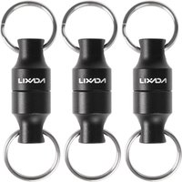 Lixada Clip Fishing Magnetic Net Release Holder Keeper Magnet Clip Landing Net Connector Holder Fishing Magnetic Clip