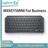 Logitech MX Keys Mini For Business Wireless Bluetooth Keyboard High end Office Intelligent Backlight with Receiver Smooth