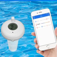 INKBIRD Swimming Pool Floating Thermometer IBS-P01B Bluetooth IPX7 Bathtub Spa Hot Tub Fish Ponds Temperature Measuring Meter