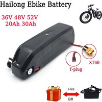 Hailong Battery 36V 48V 52V 20Ah 30Ah 40Ah 18Ah for Bafang BBS02 BBS03 BBSHD Motor Hailong Battery 36V Hailong 48V-52V