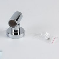 25mm Wall Bracket Riser Bracket Wall Rod Bracket Shower Fitting Holder ABS Hand Held Shower Sliding Bar Set Column Sliding Bar