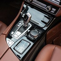 For BMW 5 Series F10 carbon fiber Accessories car styling interior center console shift panel decorative strip automotive part
