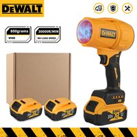 DEWALT Elektrischer Akku-Laubbläser 20V, Batterie-Staubsauger, Elektrischer Handgehaltener Gartenreiniger. D317