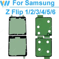 Back Battery Housing Sticker For Samsung Galaxy Z Flip1 2 3 4 5 6 Z Flip3 Z Flip4 Z Flip5 Z Flip6 4G 5G Replacement Repair Parts