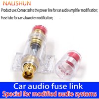 Car Audio Inline Fuse Holder 20A 30A 40A 50A 60A 80A 100A Circuit Breaker for Car Stereo Subwoofer Amplifier Refit Accessories