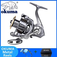 OKUMA Spinning Fishing Reel High Performance 2000-7000 Series Ultralight Max Drag 15kg Surfcasting Spinning Reel Saltwater