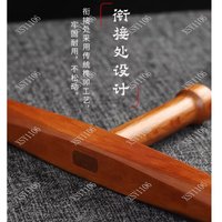 Qinggang Wood A Martial Art Both Crutches Duckweed Turn T Type Kidnapper T-shaped Stick East Backpack