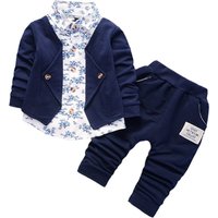 New Spring Autumn Baby Clothes Boys Gentleman Suit Children Fashion Jacket Pants 2Pcs/Set Toddler Casual Costume Kids Tracksuits