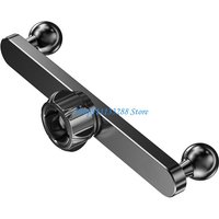Splitter Adapter Rotation Extension Joint Connector Adapter Double 17mm Ball Mount Extension 1 to 2 Joint Head Extender