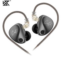 KZ Castor douszne słuchawki HiFi 2DD dynamiczne wysokiej klasy regulowane zbalansowane słuchawki armaturowe słuchawki monitorujące słuchawki douszne z