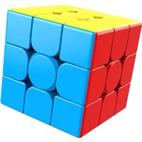 MoYu 3x3x3 Meilong Magic Cube Stickerless Cubo Magico Profissional Meilong Speed Cubes Educational Moyu Hungarian