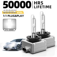 2 PCS HID Bulb Xenon Headlight Bulb D1S D2S D3S D4S D1R D2R D3R D4R Xenon Lamp Light 4300K 6000K 8000K 10000K Auto Lamp 12V 35W