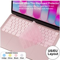 Premium Ultra Thin Keyboard Protector For MacBook Neo 13'' A18 Pro Accessory, Keyboard Cover Skin US/EU Layout