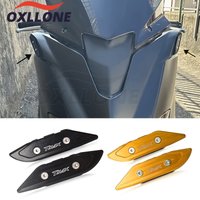 For Yamaha T MAX T-MAX TMAX 530 DX SX TECH MAX 2012 - 2017 Tmax560 2019-2023 CNC Rear Side Mirrors Bracket Hole Cap Clamp Cover