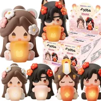 Official MINIDOLL Heaven Official's Blessing Blind Box, Good Fortune Rongrong Soft Rubber Seated Collectible Figure