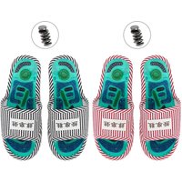 Acupoint Magnetic Therapy Massage Slippers Healthy Feet Care Massager Magnet Shoes Acupoint Massage Slippers