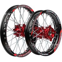 Off-road Motorcycle Parts CRF BBR Small High-speed Race 12 14 17 Inch Front And rear CNC Wheel Hub Steel Ring