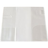 Langlebige A5/A6 Notebook Schutzhülle PVC Wasserdichte Buch Abdeckung Transparent Scrapbooking Abdeckung Agenda Planer