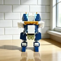 109pcs MOC Ninja Mech Ninjago Model Building Blocks Construction Assemble DIY Creative Idea Festival Gift Toy Education Brick