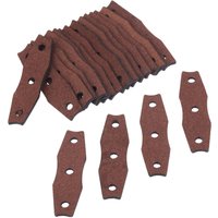 20/10/5 Pcs Catapult Leather Pockets Slingshot Leather Pocket for Hunting Slingshot Bow & Arrow Replacements 50mm X 14mm X 8mm
