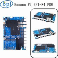 Banana Pi MediaTek MT7988A BPI-R4 PRO(8X) 8GB DDR4 8GB eMMC for Internet Service Router Network and Communication Applications